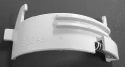 SEBO Brush Roller Release Ring, L.H., with Spring, for X8 (light gray)