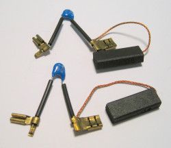 SEBO Carbon Brush Set w/capacitor Brush M. (for 3049ER, motor with pulley), for duo