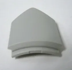 SEBO Back Cover, TS-neck, for FELIX White and ET-1 (light gray)