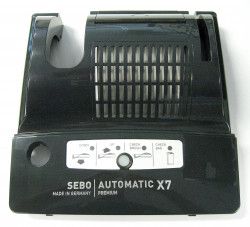 SEBO Power Head Cover, without exhaust filter cover, for X7 (graphite)