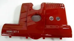 SEBO Power Head Cover, for ET-1, without on/off switch, for 9296AM (red)