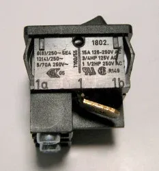 SEBO Rocker Switch, 2-pol., for DART