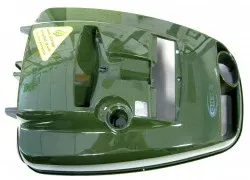 SEBO Top Casing, for K2 TURBO (dark green), with release clip and screw (6625ER) for 6627GS Upholstery Nozzle