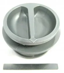 SEBO Pile Adjustment Knob, for ET-1 and ET-2 (silver)