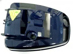 SEBO Top Casing, for K2 KOMBI (dark blue), with release clip and screw (6625ER) for 6627GS Upholstery Nozzle