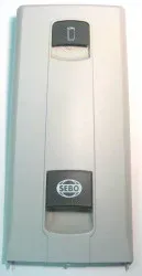 SEBO Front Cover, complete, for G1/G2 and X1/X2 (but X1/X2 must include 5214HG Bag Housing), light gray