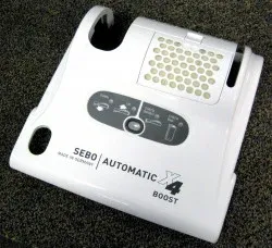 SEBO Power Head Cover, complete, for X4 BOOST (white)