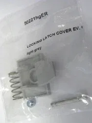 SEBO Locking Latch, with lock pin, spring, and screw, for 300 and 350 (light gray)