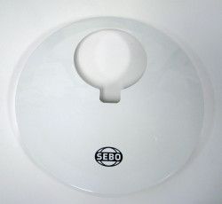 SEBO Bag Cover with print, for D1 (white)