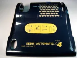 SEBO Power Head Cover, complete, for X4 (dark blue)