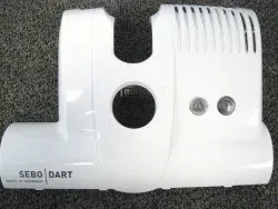 SEBO Power Head Cover, for ET-1, with DART print (white)