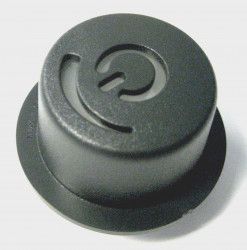 SEBO On/Off Button, complete, for E1 and E2 (gray black)