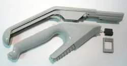 SEBO Handle Grip, with grommet and switch cap holder, for DUO (light gray)