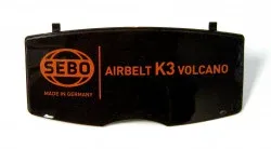 SEBO Exhaust Filter Cover, for K2/K3 (dark cherry/silver print)