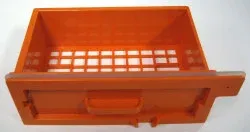 SEBO Exhaust Filter Holder Box, for 300 and 350 (orange)
