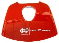 SEBO Filter Cover, for E3 (red)