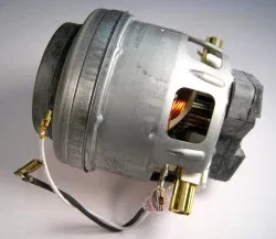 SEBO Vacuum Motor, 120V, 1250W, with Motor Support (8045ER) and Internal Cable Set (8091AM), for D1 and D4