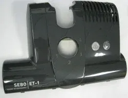 SEBO Power Head Cover, for ET-1, without on/off switch, for 9988AM (graphite)