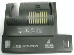 SEBO Power Head Cover, for white X2 (gray black).