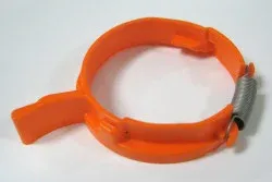 SEBO Retaining Ring, with spring, for FELIX series and DART hose (orange)