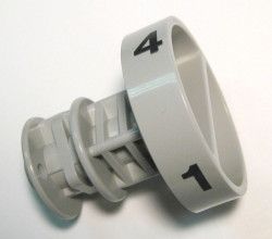 SEBO Knob for pile adjustment, for 370 COMFORT (light gray)