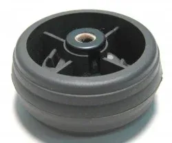 SEBO Wheel, complete, for ET-C (gray black)