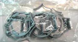 SEBO Retaining Ring (10 pack), for X4 black and graphite, and all X7/X8 (silver)