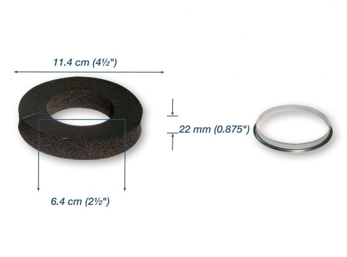 Motor gasket (GASCUT28) with protective metal ring Motor gasket (GASCUT28) with protective metal ring