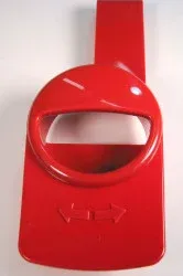 SEBO Cable Hook with Handle and Stop Spring, for X4 (factory kit containing 5703DR, 5721, 5146), red