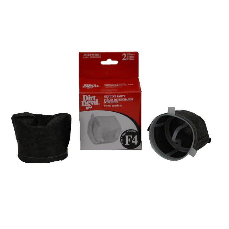 Dirt Devil Hand Vac Type F4 Filters (2 Pack)