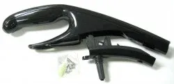 SEBO Handle Grip, complete (2 pcs.), for FELIX Onyx, with grommet, clamp, and screws (black)