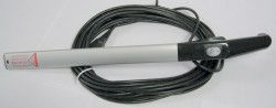 SEBO Handle with Cord, Tube, and Switch, for red X7, graphite X7 and X4 Boost, and blue X8 (gray black/silver)