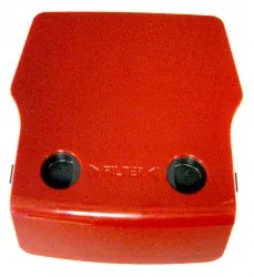 SEBO Cover, exhaust air filter, for E3 (red)