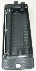SEBO Dust Bag Housing, complete, with bumper, for X4 BOOST (graphite)