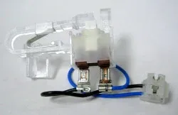 SEBO Switch, complete, for ET-1 and ET-2, with lever and leaf spring (#2958ER & #05114), and wire (#0881) to PCB