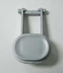 SEBO Dust Bag Housing Locking Catch, for X4 (silver)