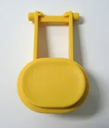 SEBO Dust Bag Housing Locking Catch, for X4 and X5 (yellow)