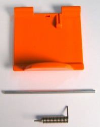 SEBO Access Door With Axle & Spring, for ET-1 and ET-2 (Orange)