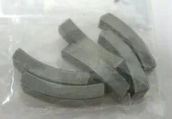 SEBO Bearing Segments, metal TS neck, for all ET-1, ET-2, and DISCO swivel necks (6-pc. set)
