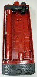 SEBO Dust Bag Housing, complete, with bumper, for X4 (red)