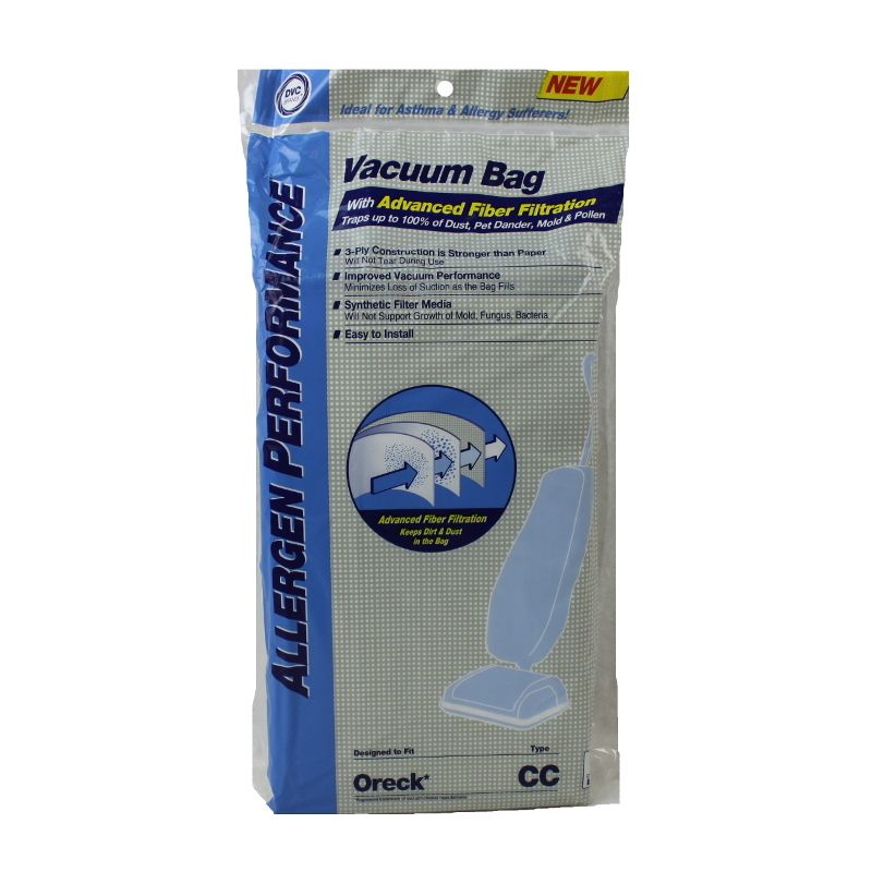 Oreck Upright Type CC Bags (8 pack)