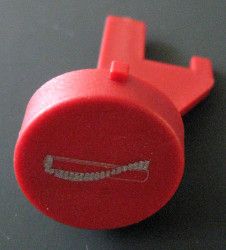 SEBO Brush Roller Release Button, right hand, for X7 (red)