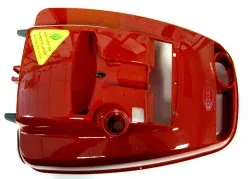 SEBO Top Casing, for K3 (red), with release clip and screw (6625ER) for 6627GS Upholstery Nozzle