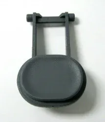 SEBO Dust Bag Housing Locking Catch, for X4 and X5 (gray black)