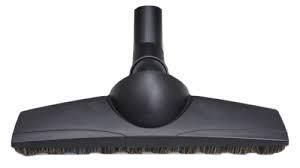 13" Wide - 1 1/4" Diameter - Dual Pivot - Horse Hair - Floor Tool - Castle Cut (Black)