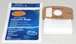 Riccar / Simplicity S & Q Canister Bags - Generic (6 Pack)