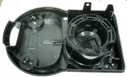 SEBO Bottom Casing, for D4 (black), with castors (8086GS) and post motor seal (8065ER)
