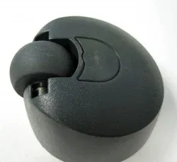 SEBO Castor for bag cover (new style), for K series (gray black)