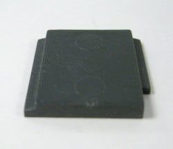 SEBO Rubbing Plate for pile adjustment axle, on X series and SOFTCASE (gray black)
