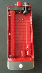 SEBO Dust Bag Housing, Complete, for X7 (red)